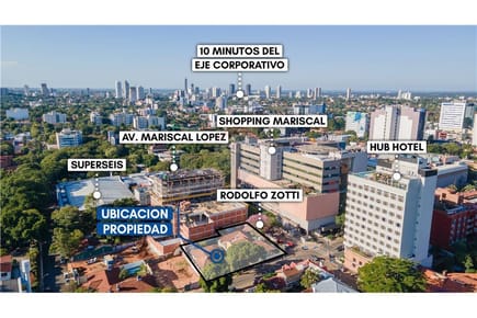 Vendo la mejor esquina de Villa Morra