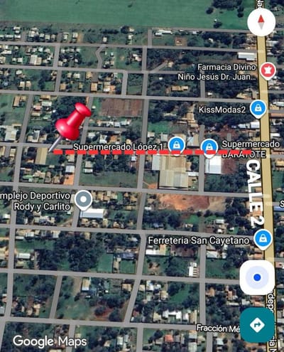 Amplio terreno con Tinglado en Venta en Campo 9 Caaguazu