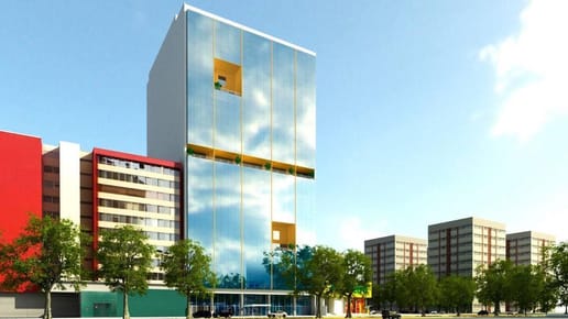 Oficina en edificio moderno céntrico