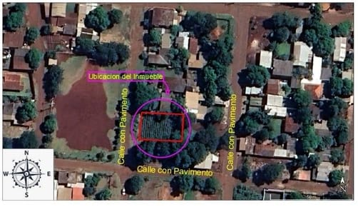 Vendo terreno en CDE km 9 Monday, 15 x 24 zona urbana