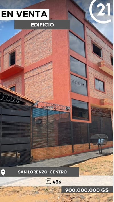 EDIFICIO RESIDENCIAL EN VENTA – OPORTUNIDAD ÚNICA EN SAN LORENZO 