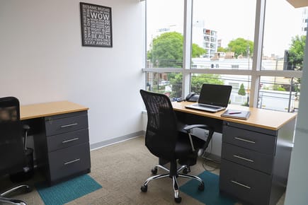 Alquiler de Oficinas completamente amoblada con todos los servicios incluidos.