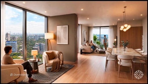 Departamento 4 Dormitorios + AS | 288 m² | Villa Morra | USD 639.800