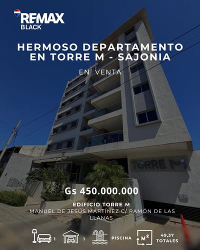 Vendo amplio departamento en Sajonia 