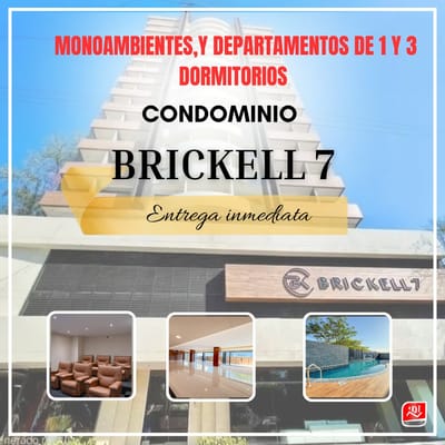 CONDOMINIO BRICKELL 7 DEPARTAMENTOS  EN VENTA CONDOMINIO BRICKELL 7