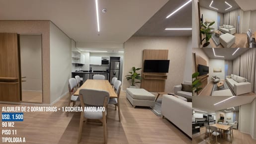 DEPARTAMENTO DE LUJO  EN ALQUILER 