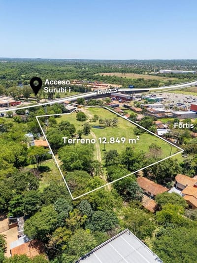 Terreno de 12.849 m² en Mariano Roque Alonso