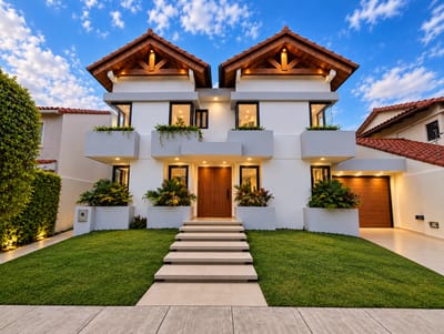 CASA DE LUJO EN ALQUILER CONDOMINIO CIUDAD JARDIN