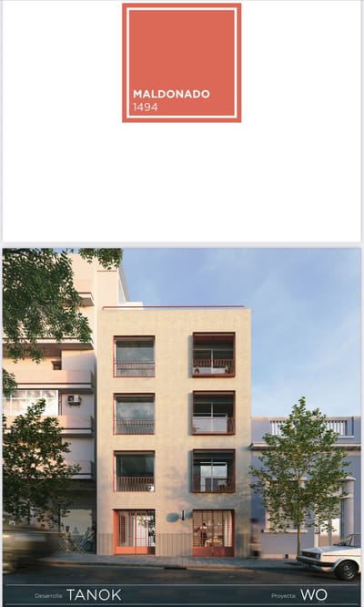 Venta Apartamento Palermo 1 Dormitorio En Construcción Ideal Invertir o Vivir