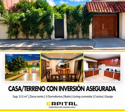 Casa en anticretico zona Avenida Mutualista