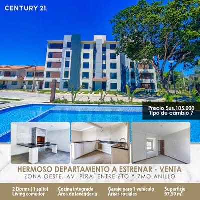 DEPARTAMENTO EN VENTA 