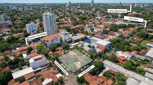 Vendo terreno en Esquina Ykua Sati Asuncion 