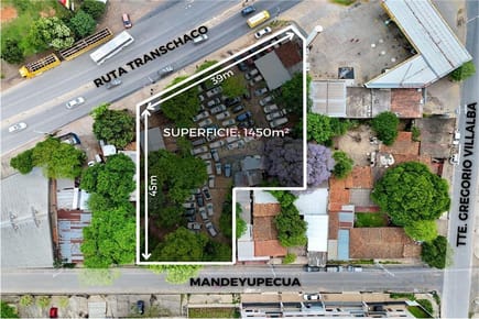 ALQUILO AMPLIO TERRENO SOBRE LA TRANSCHACO