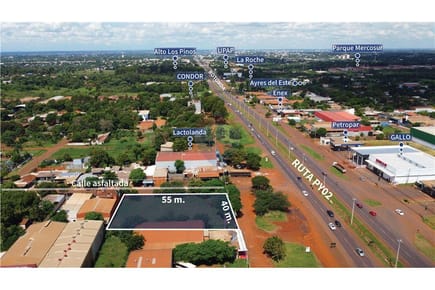TERRENO ESQUINA S/ RUTA PY02 - KM11 ACARAY