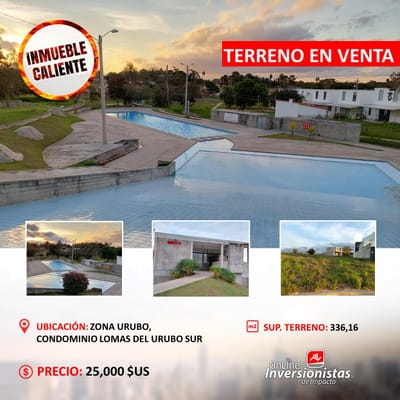 TERRENO EN VENTA EN EL URUBO