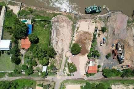 Vendo propiedad a orillas del Rio Paraguay