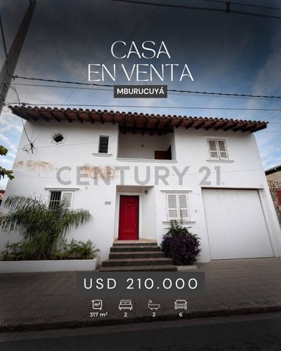 Venta de Casa en Mburucuyá, Asunción