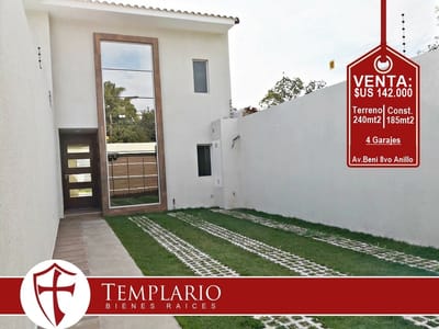 Av. Beni 8vo. anillo, zona Norte- Casa a estrenar