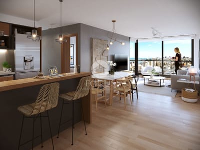 Venta Apartamento 2 Dormitorios, 2 Baños Y 2 Terrazas En Pocitos