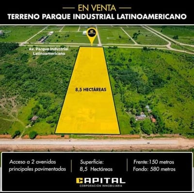 Terreno en venta en Parque Industrial Latinoamericano