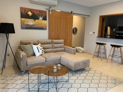 DPTO DE 2 HABITACIONES AMOBLADO, SEMI NUEVO STA TERESA 