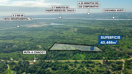 TERRENO EN VENTA, CHACO’I NUEVA ASUNCION
