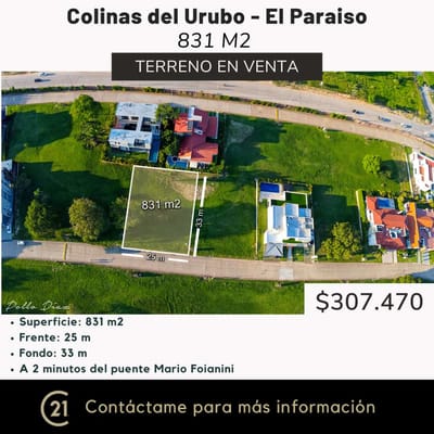 TERRENO EN VENTA Condominio, Colinas El Paraíso