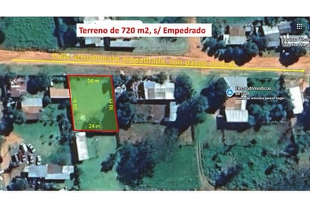 Terreno-Venta, Barrio Santa Ana, Liberación, San Pedro