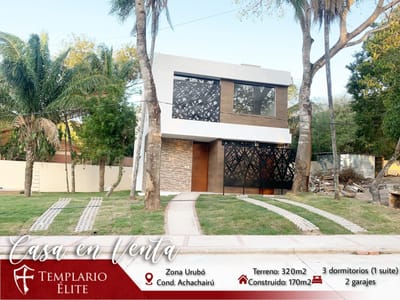 Casa en venta - Condominio Achachairu 