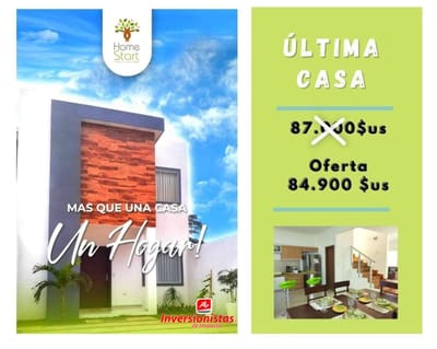 CASA EN VENTA ZONA NORTE  
