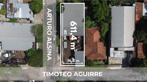 tinglado en esquina - villa aurelia