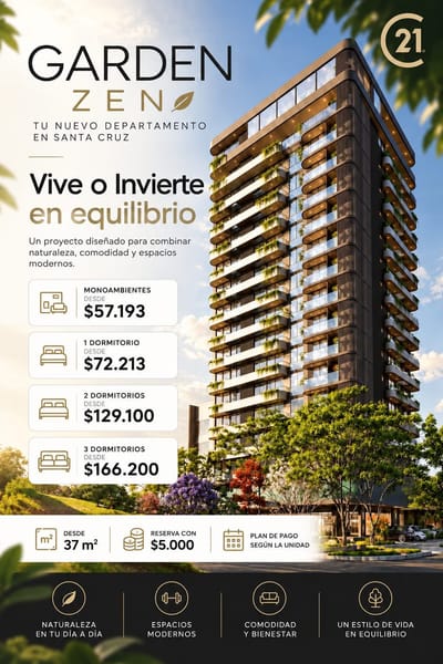 PRE VENTA, GARDEN ZEN, ECOLOGICO, EQUIPETROL