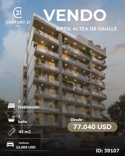 Vendo Departamento en Pozo – 1 Habitación en Recoleta