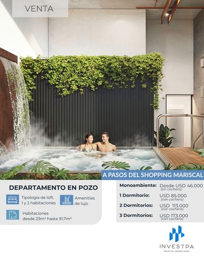 VNEDO DEPARTAMENTOS EN POZO - ZONA SHOPPING DEL SOL...!!!