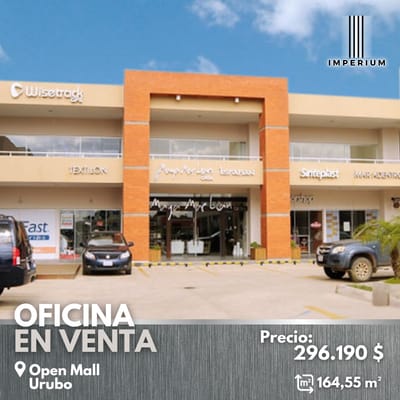 Oficina o local comercial en venta – Open Mall Urubó