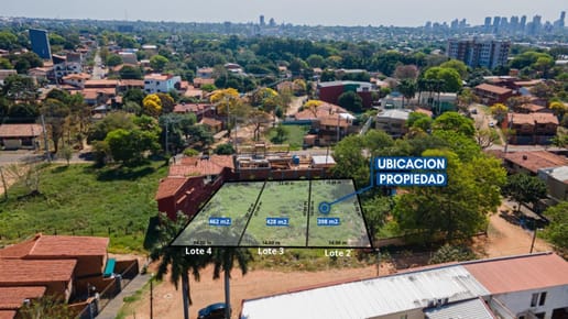 2 terrenos en venta en Fernando de la Mora