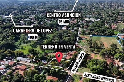 Oportunidad en esquina-Puerto Pabla, Lambaré