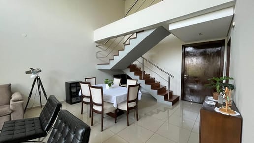 alquilo departamento amoblado tipo duplex en villamorra