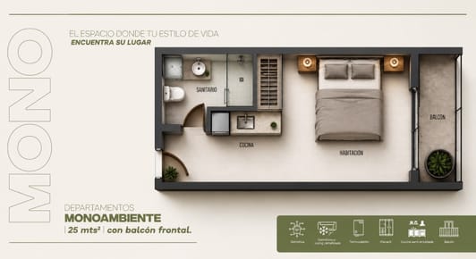 MONOAMBIENTE EN PRE-VENTA – CIUDAD DEL ESTE