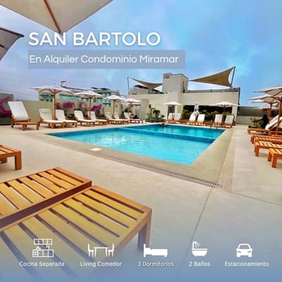 Venta Departamento En San Bartolo Miramar