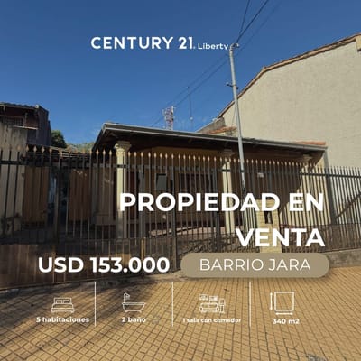 VENTA DE CASA EN BARRIO JARA - ASUNCIÓN