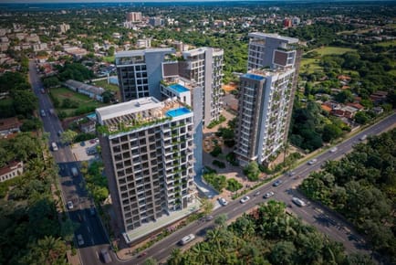 Departamento 1 dormitorio en pozo 38 m² - Zuba Plaza, Ciudad del Este