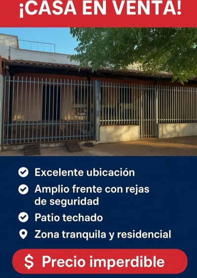 Vendo Casa!!! Precio  Imperdible A PRECIO de TERRENO