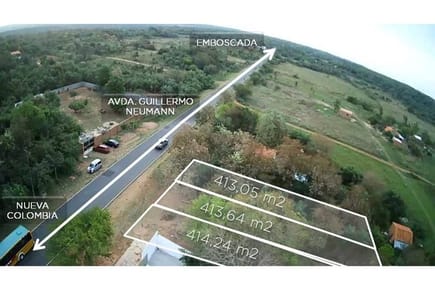 Terreno-Venta-Guillermo Neumann, Isla Alta, Emboscada, Cordillera