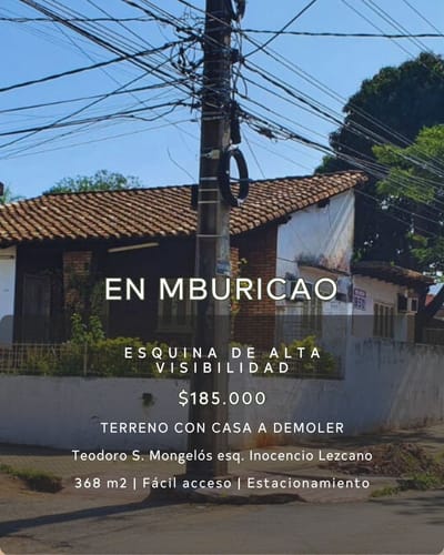 OPORTUNIDAD EN MBURICAÓ!!!