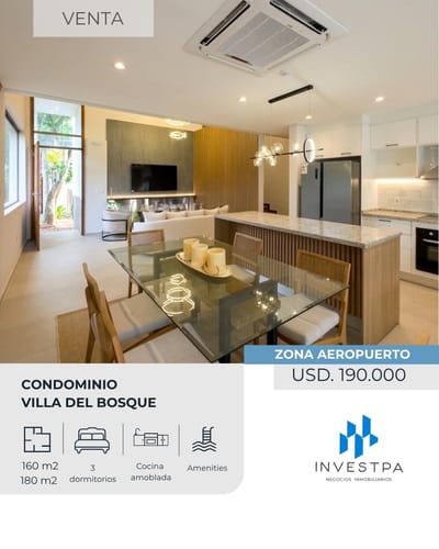 CASA EN CONDOMINIO VILLA DEL BOSQUE 