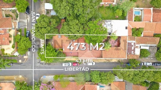 Venta de Terreno en Barrio Jara, Asunción