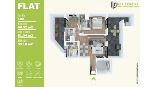 VENTA DE DEPARTAMENTO EN SALAMANCA ATE POR ENTREGAR EL 30 DE SETIEMBRE