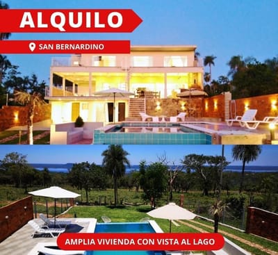 Alquilo casa de 5 habitaciones Amoblado en San Bernardino 