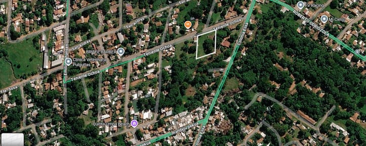 VENDO AMPLIO TERRENO SOBRE ASFALTO en Villa Elisa – Zona Colonia Elisa! 
